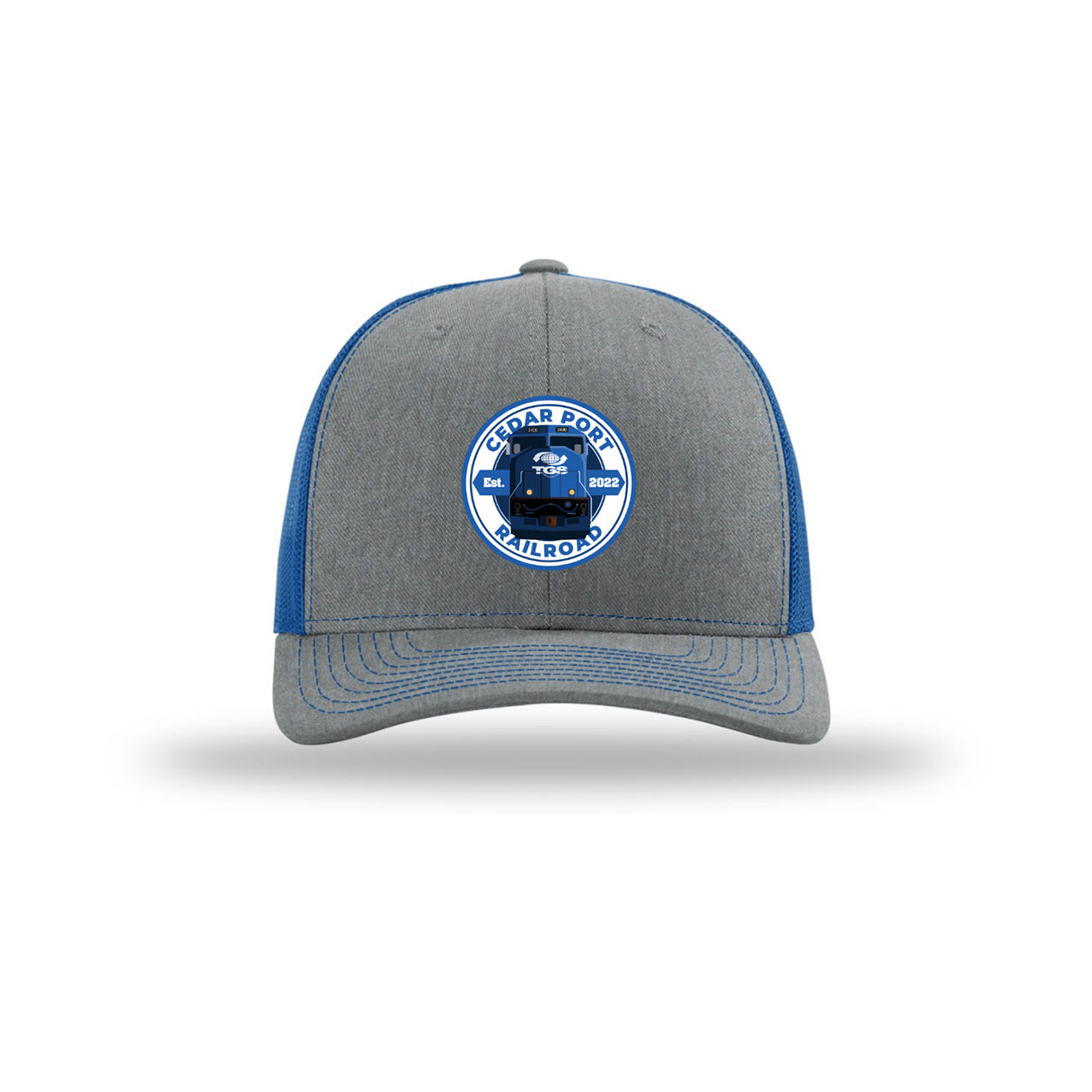 Cedar Port Railroad Locomotive Richardson 112 Trucker Hat