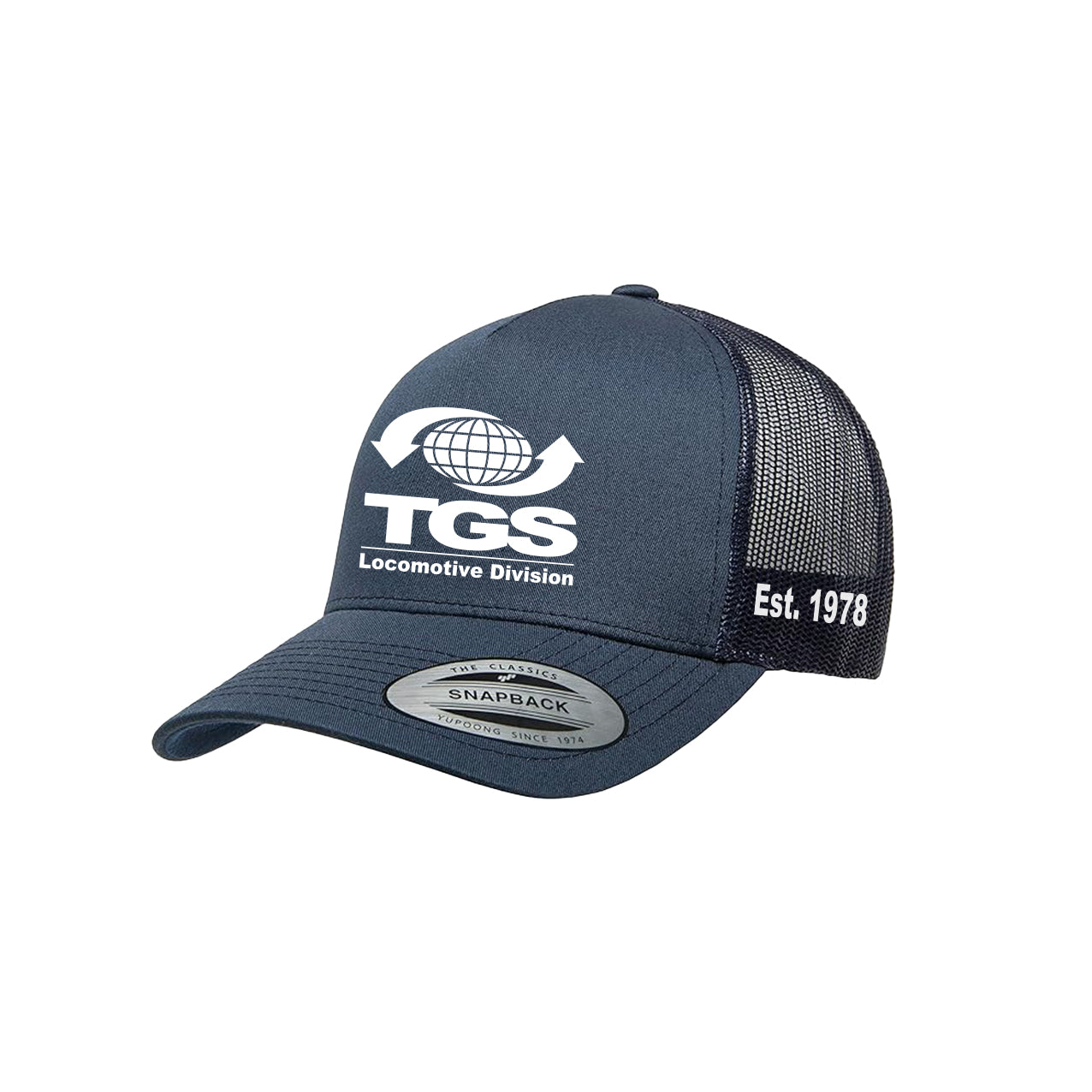 TGS Locomotive Division Yupoong Classics Trucker Cap
